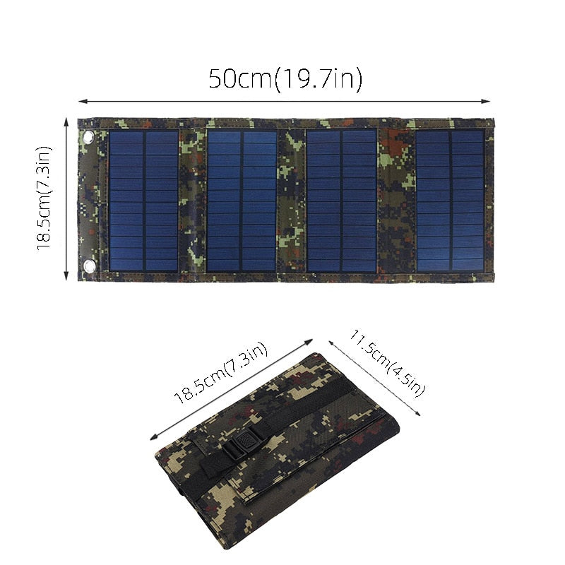50W Portable Solar Panel Folding Solar Cell Foldable 50W Portable Solar Panel Folding Solar Cell Foldable